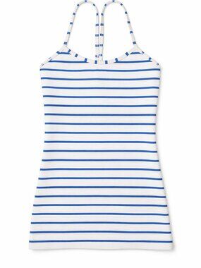 Lululemon Power Y Tank - Blue and White Striped - Size 6